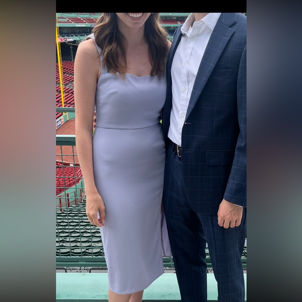 Aritzia Babaton 90s slit dress